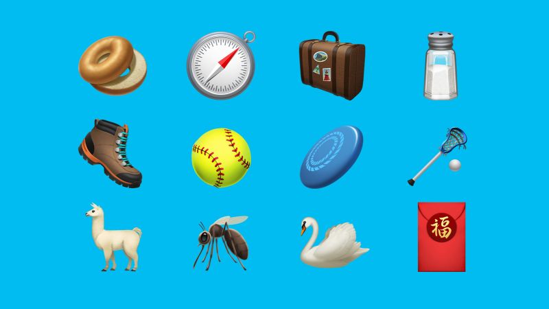 Read more about the article A llama, bagel and frisbee: Apple’s new iOS 12.1 emoji