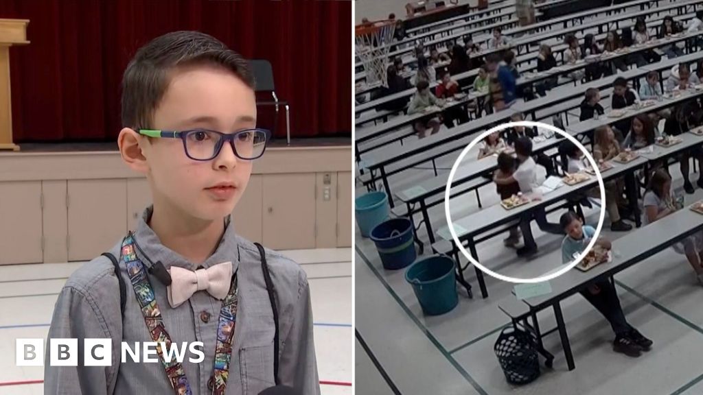 Read more about the article Boy, 8, saves classmate with Heimlich manoeuvre
