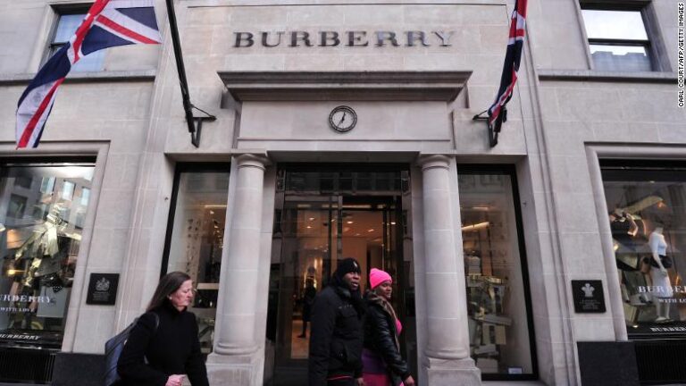 Read more about the article Burberry wants to compete with Louis Vuitton, Gucci. Investors aren’t so sure