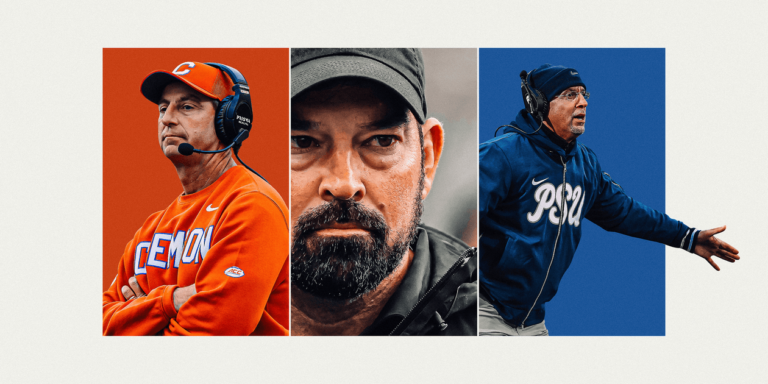 Read more about the article College Football Playoff pressure gauge: Which head coaches need to win most?