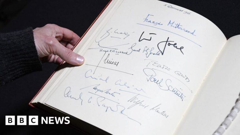 Read more about the article Downing Street visitors’ books made public for first time