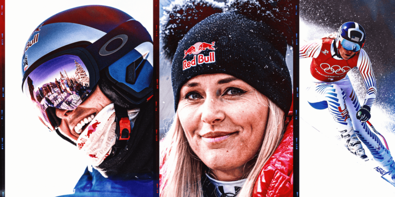 Read more about the article Lindsey Vonn, at historic stop for women’s alpine, kicks off her World Cup return