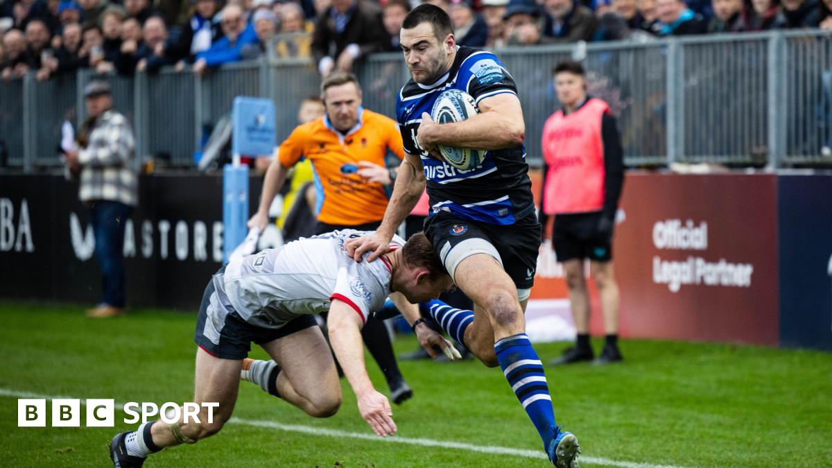 You are currently viewing Premiership: Bath 68-10 Saracens – hosts open lead at top of table