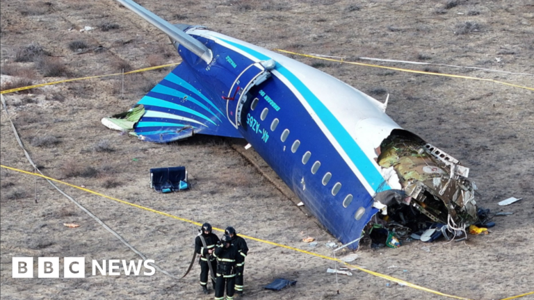 Read more about the article Putin sorry over Azerbaijan Airlines crash but does not accept blame