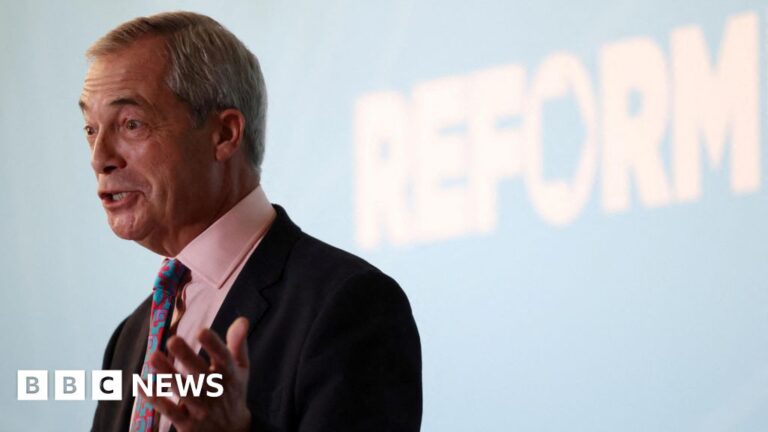 Read more about the article Reform UK has more members than Tories, Nigel Farage says