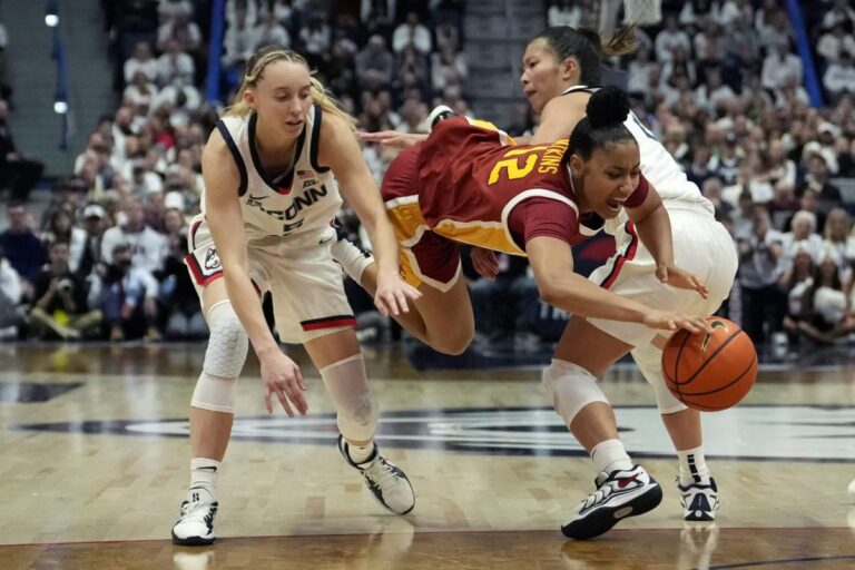 Read more about the article Why USC’s win over UConn is so significant: ‘This is what basketball excellence was’