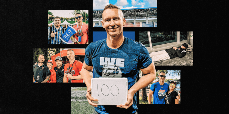 Read more about the article Attending 100 college football games is a lifetime feat. Michael Barker did it in one season