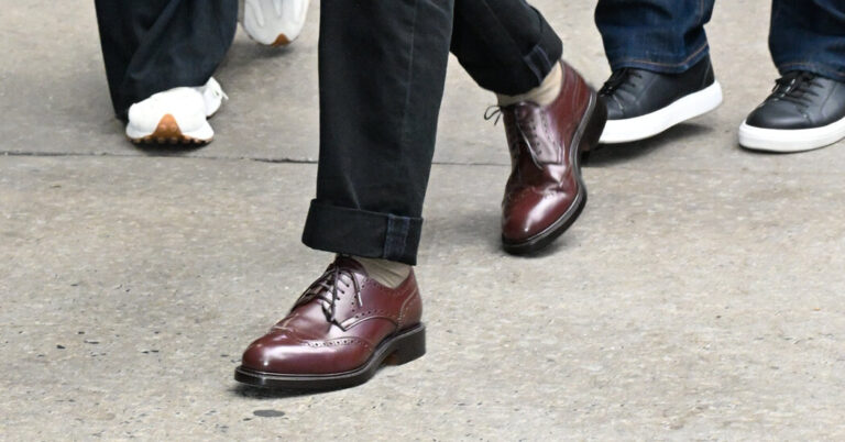 Read more about the article Can You Wear Brown Shoes with Blue Pants?