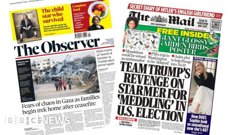 Read more about the article ‘Chaos’ fears in Gaza and ‘Team Trump’s revenge’ on Starmer