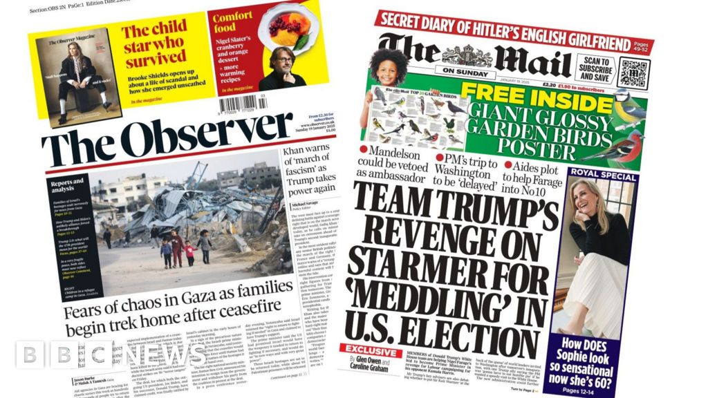 You are currently viewing ‘Chaos’ fears in Gaza and ‘Team Trump’s revenge’ on Starmer