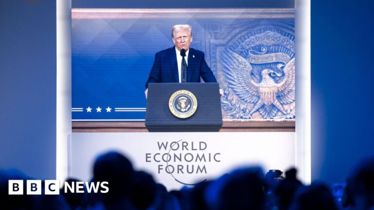 Read more about the article Davos elite nod along as Trump delivers ultimatum