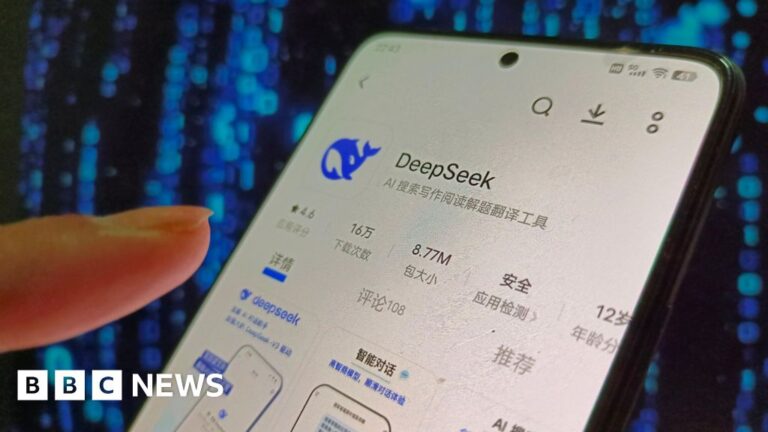 Read more about the article DeepSeek Chinese AI chatbot sparks market turmoil for rivals