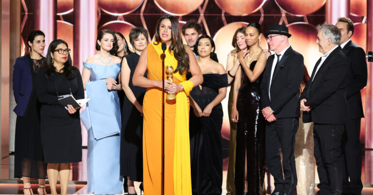 Read more about the article Golden Globes Highlights: ‘The Brutalist’ and ‘Emilia Pérez’ Win Top Film Awards