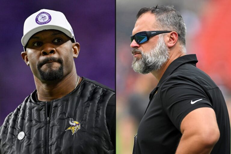 Read more about the article Inside Brian Flores and Ryan Grigson’s Vikings bromance: ‘They’ve helped set a standard’