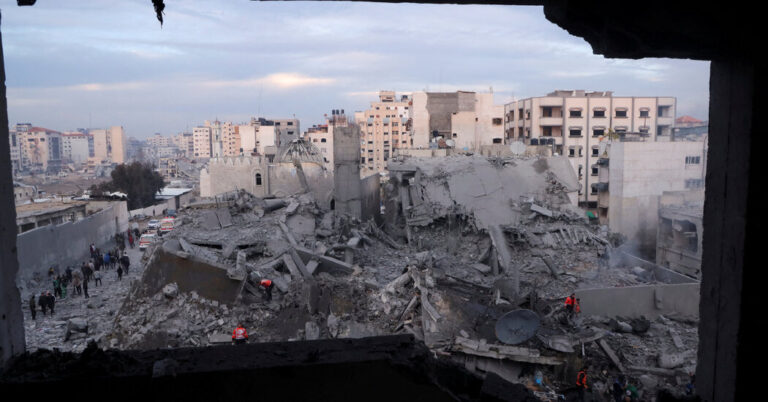 Read more about the article Israel’s Military Pounds Gaza as Pressure Mounts for Cease-fire