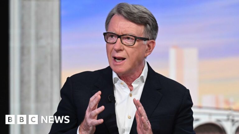 Read more about the article Lord Peter Mandelson says criticism of Donald Trump ‘ill-judged’