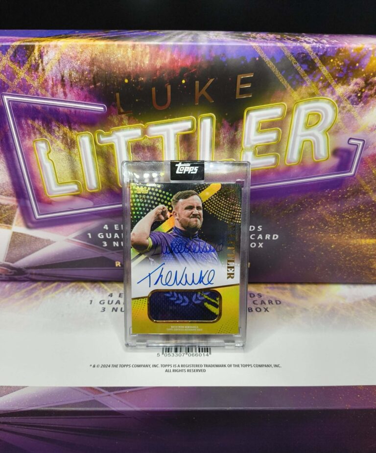 Read more about the article Lucky collector hits coveted Luke Littler trading card, then finds out how hard selling it could be