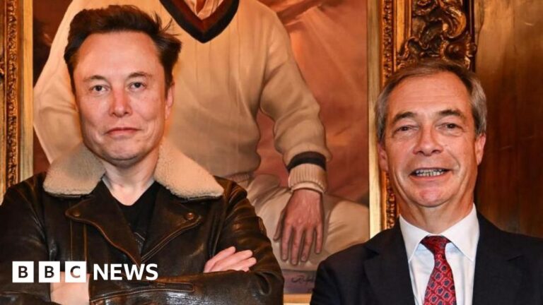 Read more about the article Nigel Farage distances himself from Elon Musk on Tommy Robinson