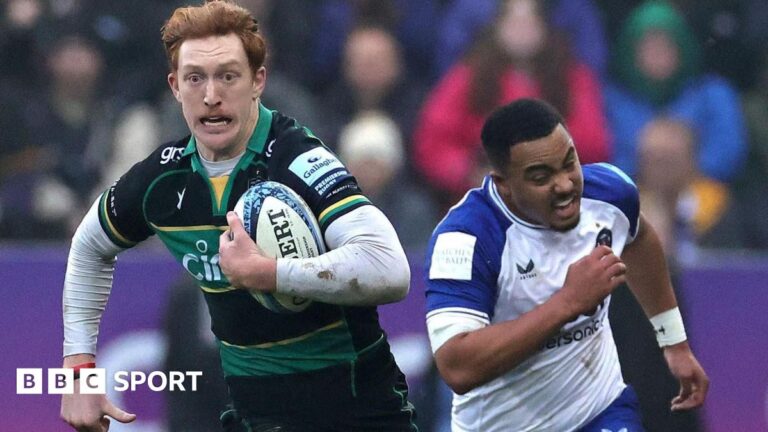 Read more about the article Northampton 35-34 Bath: Saints beat leaders Bath with last kick of the game