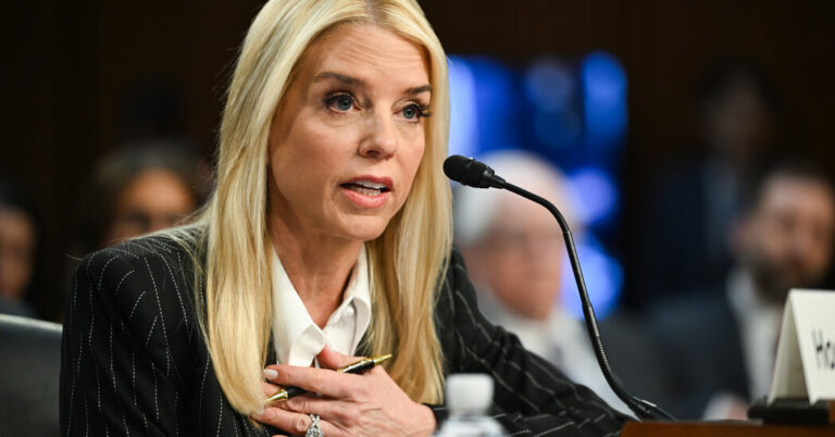 Read more about the article One Question for Pam Bondi’s Confirmation Hearing: Will She Stand Up to Trump?