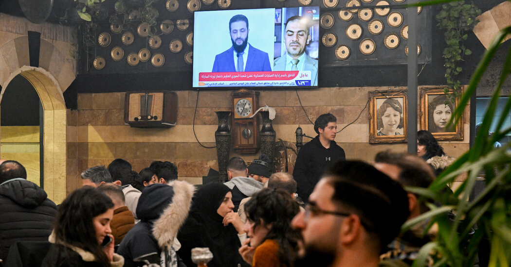 You are currently viewing Rebel Leader Who Overthrew al-Assad is Declared Syria’s President