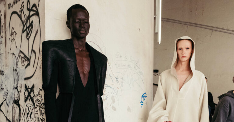 Read more about the article Rick Owens Strips Down for Paris Fashion Week