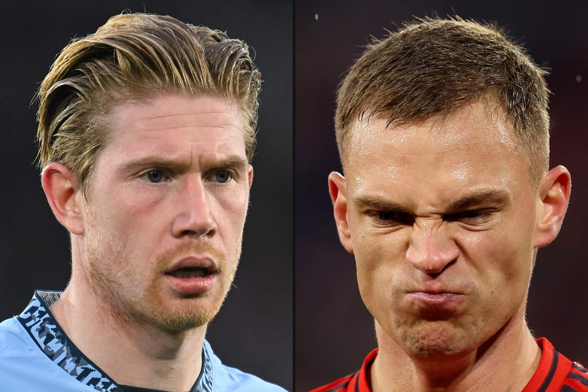 You are currently viewing The top out-of-contract players available as free transfers: Kimmich, De Bruyne, Van Dijk…