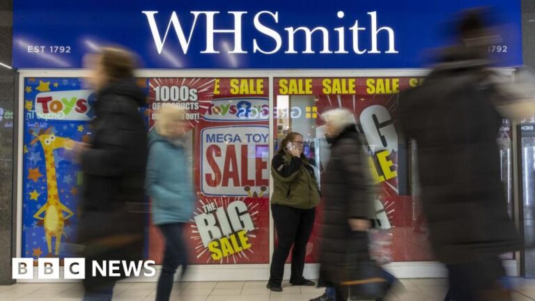 Read more about the article WH Smith high street sales fall amid talks to sell stores