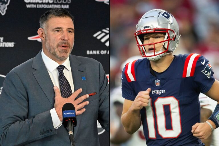 Read more about the article With Mike Vrabel and Drake Maye, Patriots have one of NFL’s better coach-QB pairings