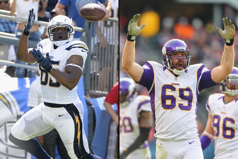 Read more about the article Antonio Gates, Jared Allen lead smallest Hall of Fame class since ’05; Eli Manning misses cut