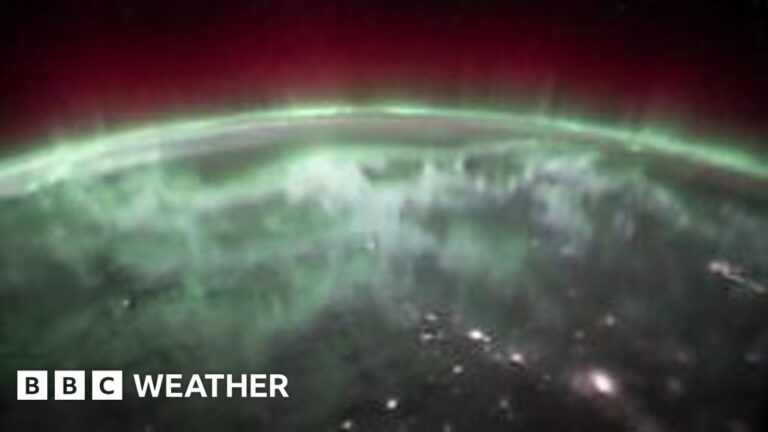 Read more about the article Aurora Borealis as seen from the International Space Station