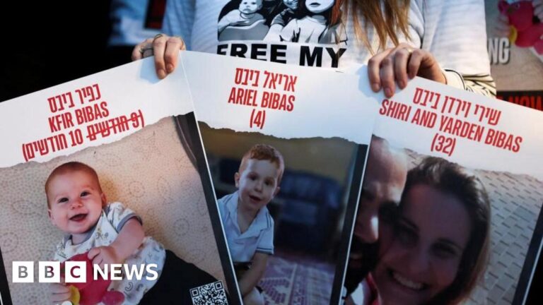 Read more about the article Hamas says it will return bodies of four hostages including Bibas family