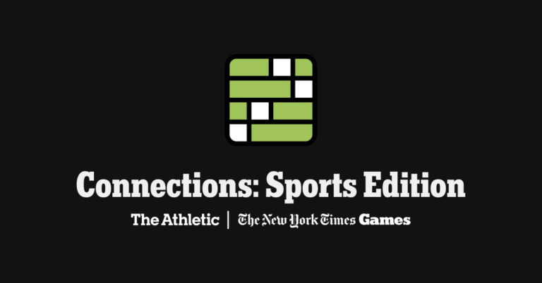 Read more about the article Play Connections: Sports Edition. Tackle Today’s Puzzle.