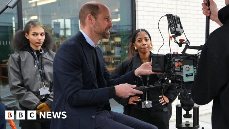 Read more about the article Prince William gets behind camera on London Screen Academy visit