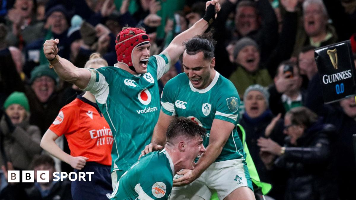 You are currently viewing Six Nations 2025: Ireland 27-22 England – Holders seal opening bonus-point win in Dublin