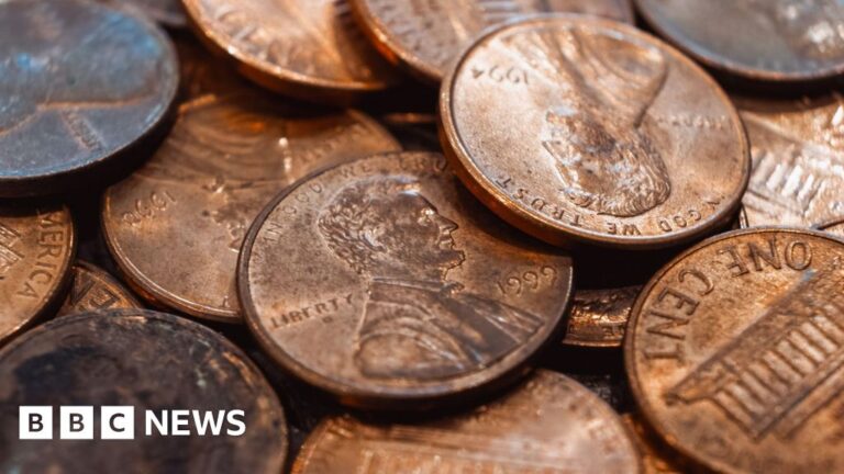 Read more about the article Trump tells Treasury to stop minting ‘wasteful’ pennies