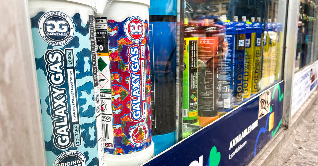 You are currently viewing F.D.A. Issues Warning About Galaxy Gas and Other Nitrous Products