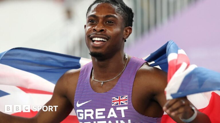 Read more about the article GB's Azu sprints to 60m World Indoor gold for first global title