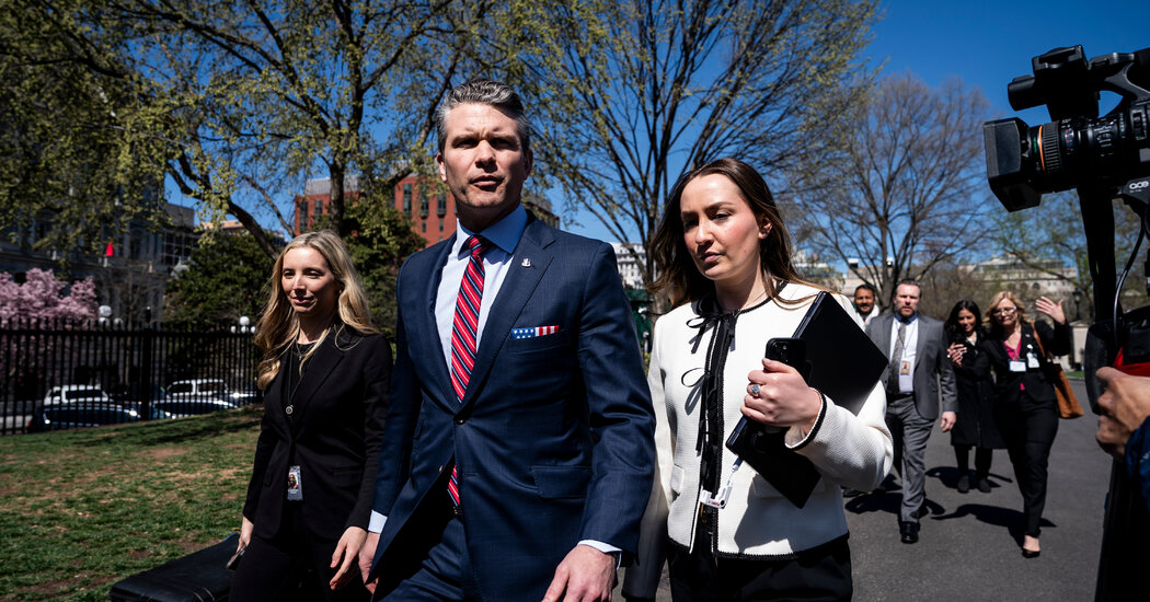 Read more about the article Hegseth Disclosed Secret War Plans in Group Chat With Atlantic Journalist