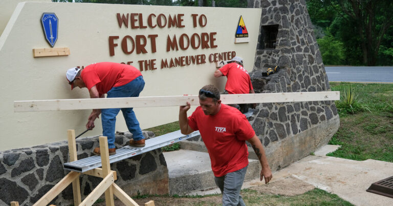 Read more about the article Hegseth Says Fort Moore Will Be Renamed to Fort Benning