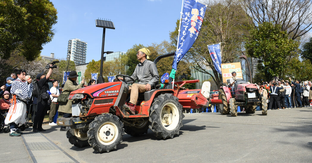 You are currently viewing In Tokyo, Rice Farmers Protest ‘Misguided’ Rules Fueling Shortages