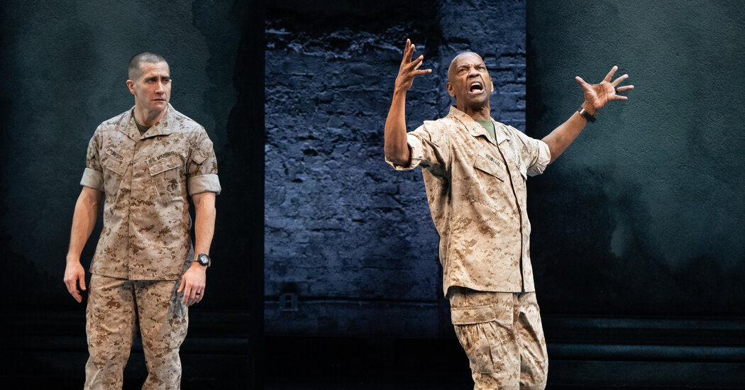 Read more about the article In ‘Othello,’ Denzel Washington and Jake Gyllenhaal Are Prey and Predator