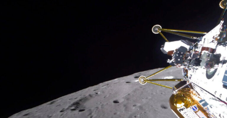 Read more about the article Intuitive Machines’ Athena Lander Is on the Moon, but Its Fate Is Unclear