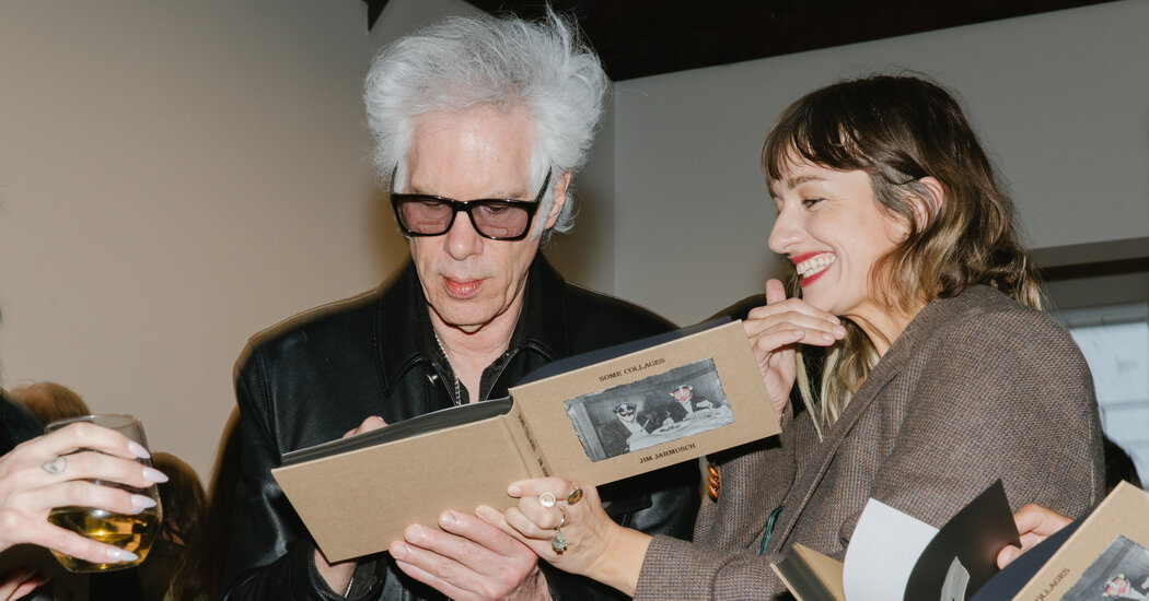 Read more about the article Jim Jarmusch Attended the Opening of His Exhibition ‘Some More Collages’ in L.A.