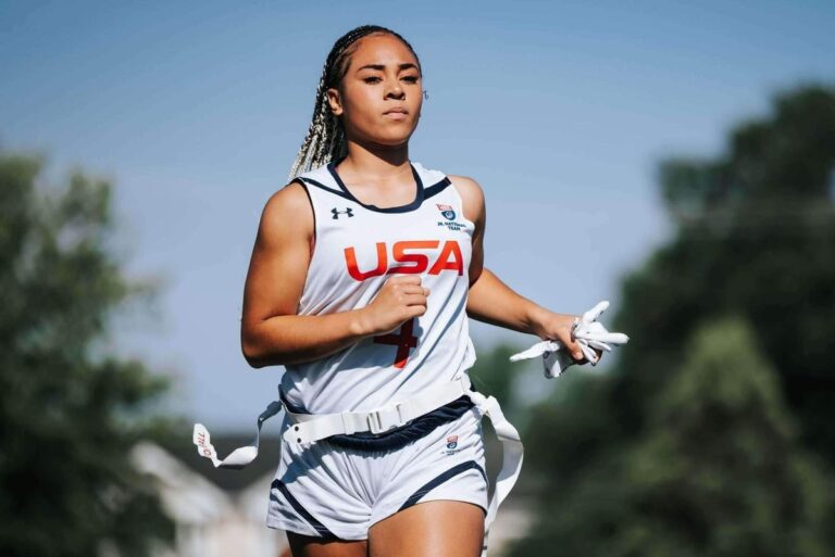 Read more about the article Ki’Lolo Westerlund, 17, is America’s flag football star of the future