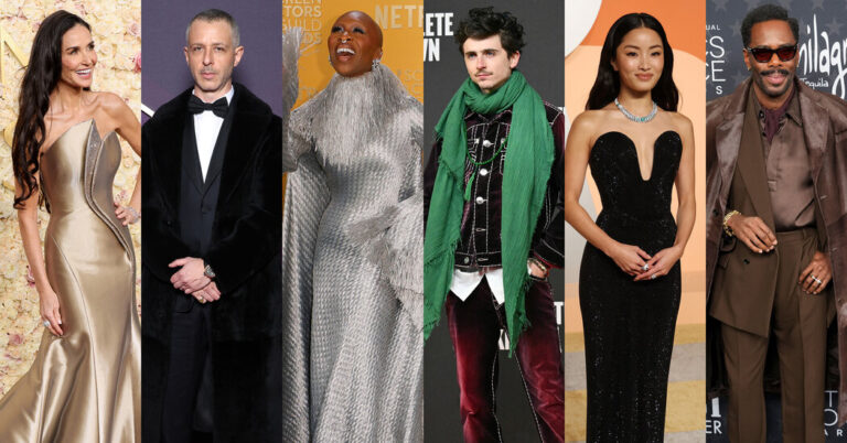 Read more about the article Most Stylish Stars of the 2025 Awards Season: Demi Moore, Timothée Chalamet and More