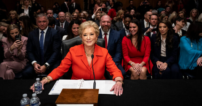 Read more about the article Senate Confirms Linda McMahon as Education Secretary