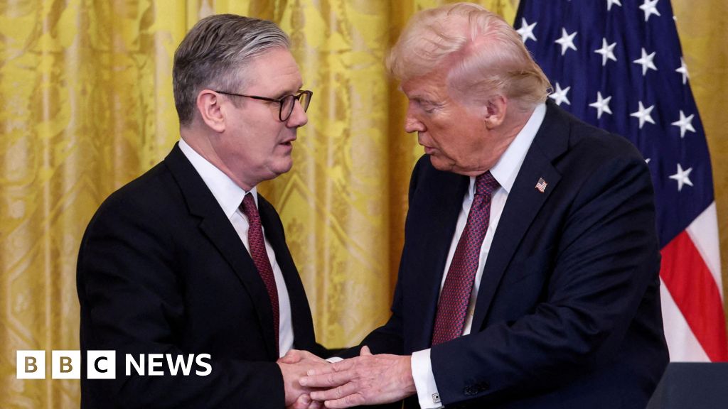Starmer and Trump discuss 'productive negotiations' on economic deal - Stream24 News You are currently viewing Starmer and Trump discuss ‘productive negotiations’ on economic deal