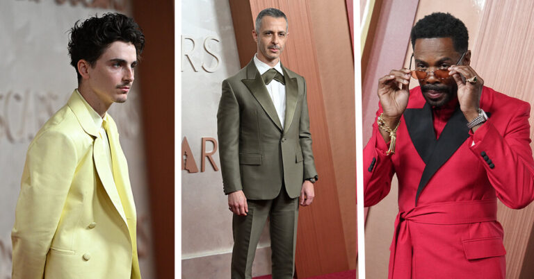 Read more about the article The Best Dressed Men at the 2025 Oscars Skipped the Traditional Tuxedo