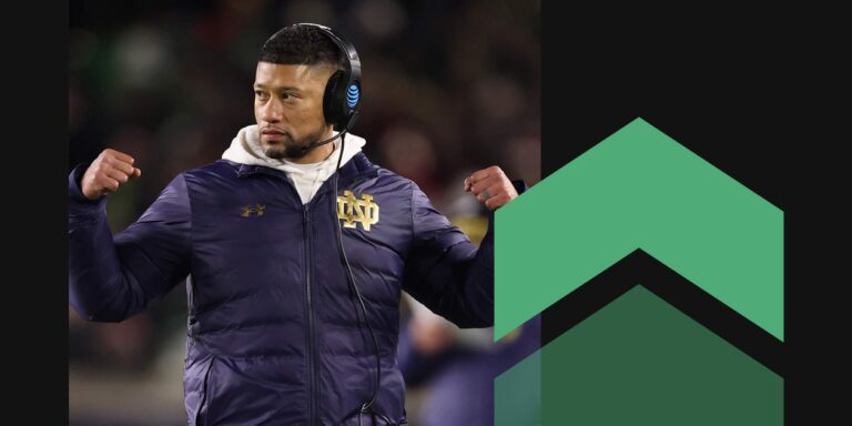 Read more about the article Top 25 college football coach rankings for 2025: How far is Marcus Freeman rising?